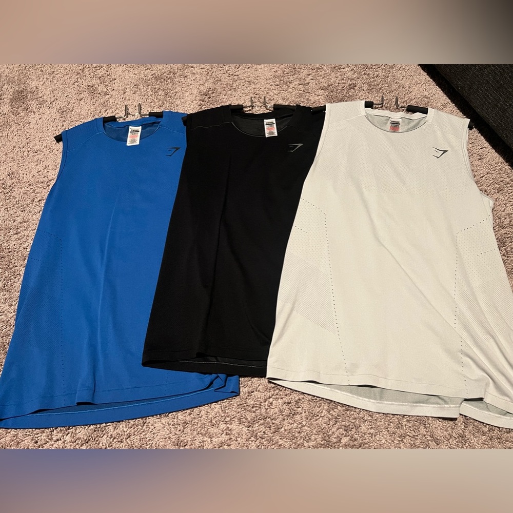 Gymshark Apex Tank (3) Sz M